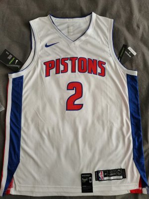 2 Cade Cunningham Detroit Pistons jersey white player version